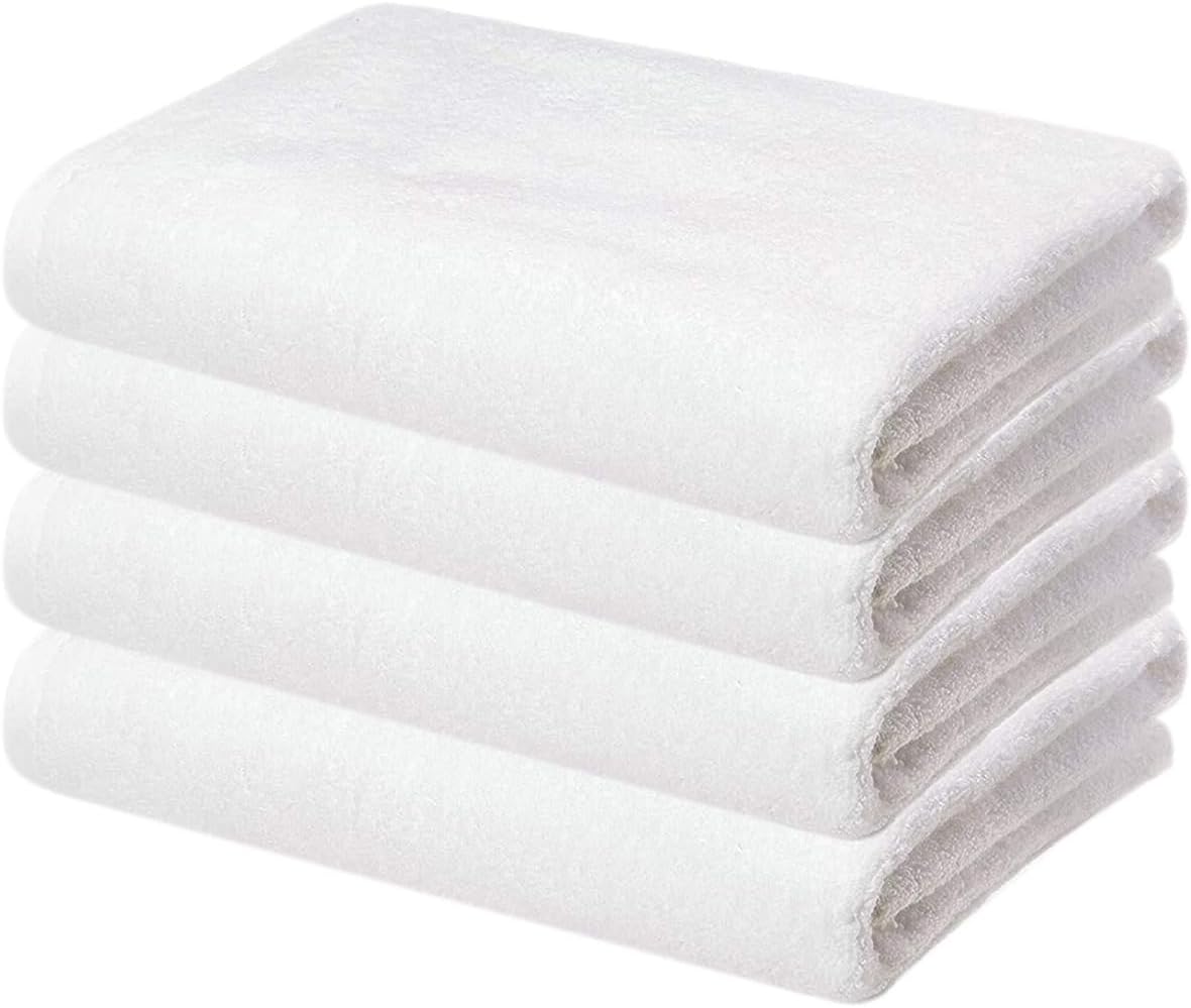 Organix 4 Pack Bath Towels 30x60 Hotel Quality
