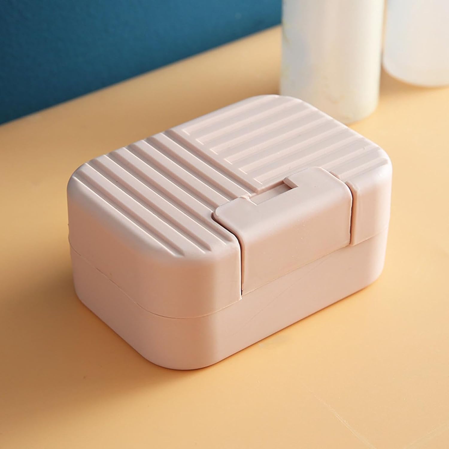 Travel Soap Case Box with Lid Portable and Leak Proof