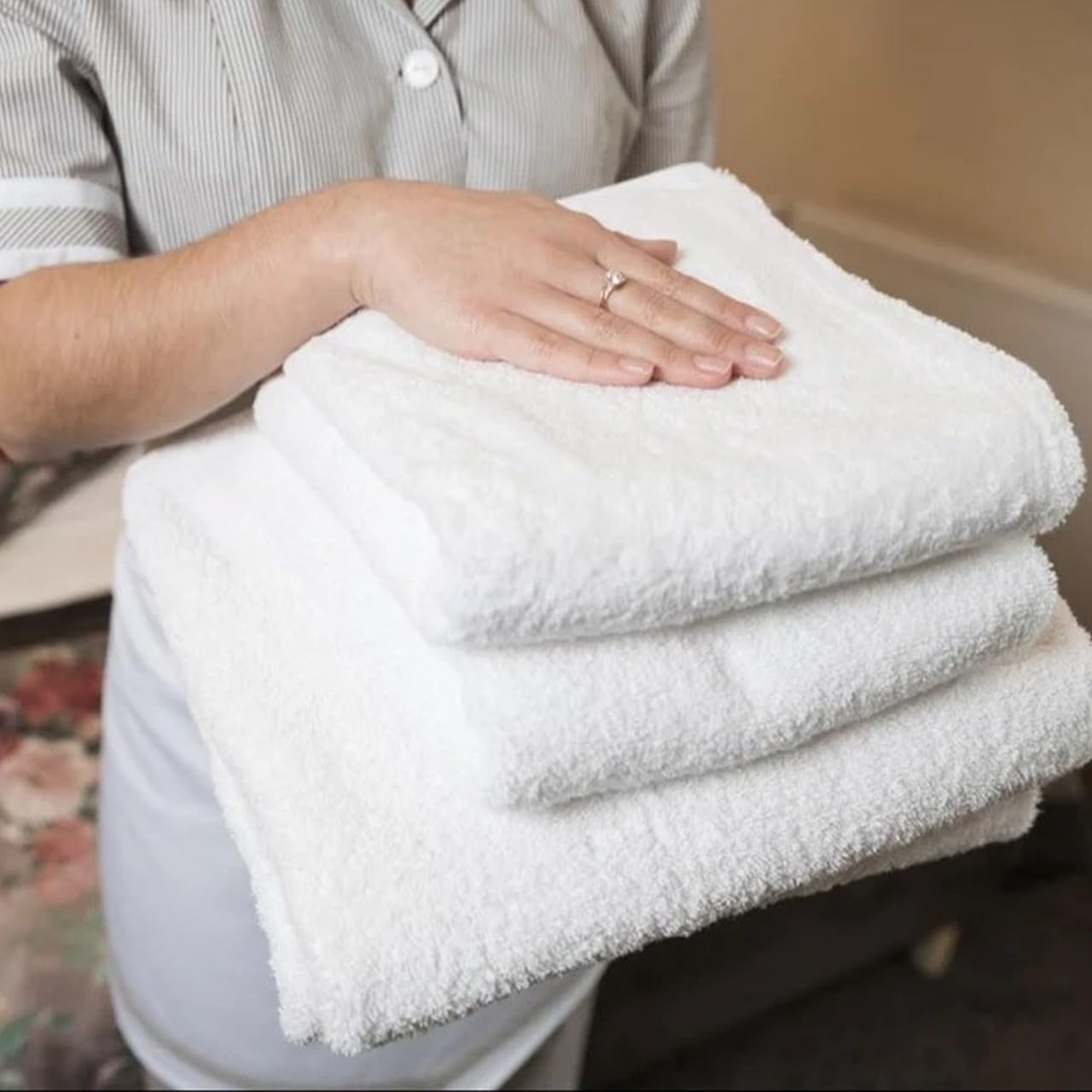Organix 4 Pack Bath Towels 30x60 Hotel Quality