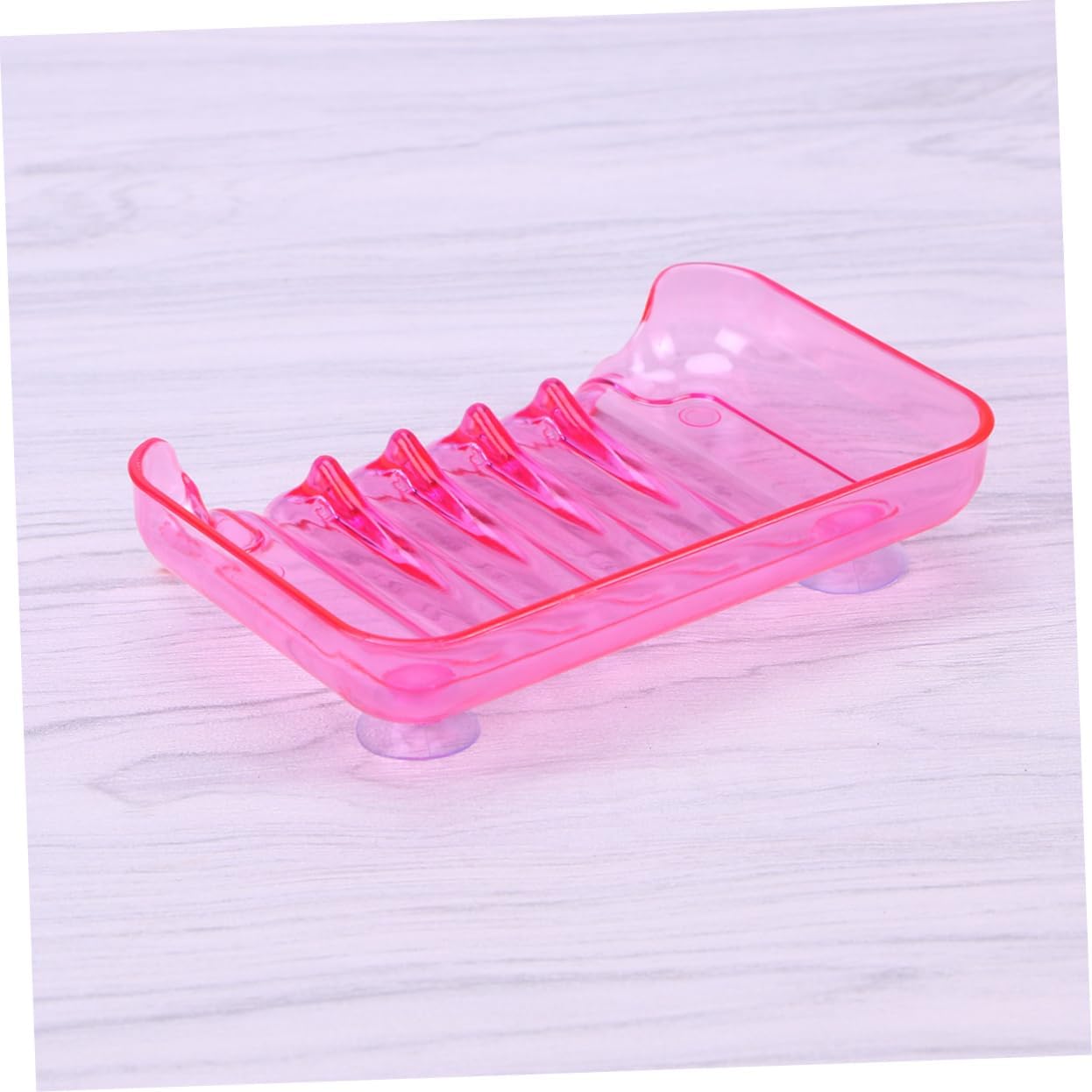 CONGARTENO Bathroom Waterfall Soap Dish with Clear Sponge Holder 1