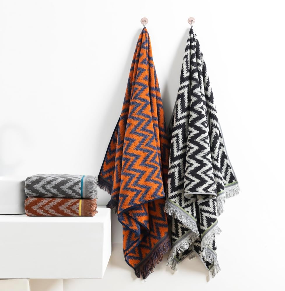 YiLUOMO 100 Cotton Bath Towel Quick Dry Ultra Soft 55 x 275