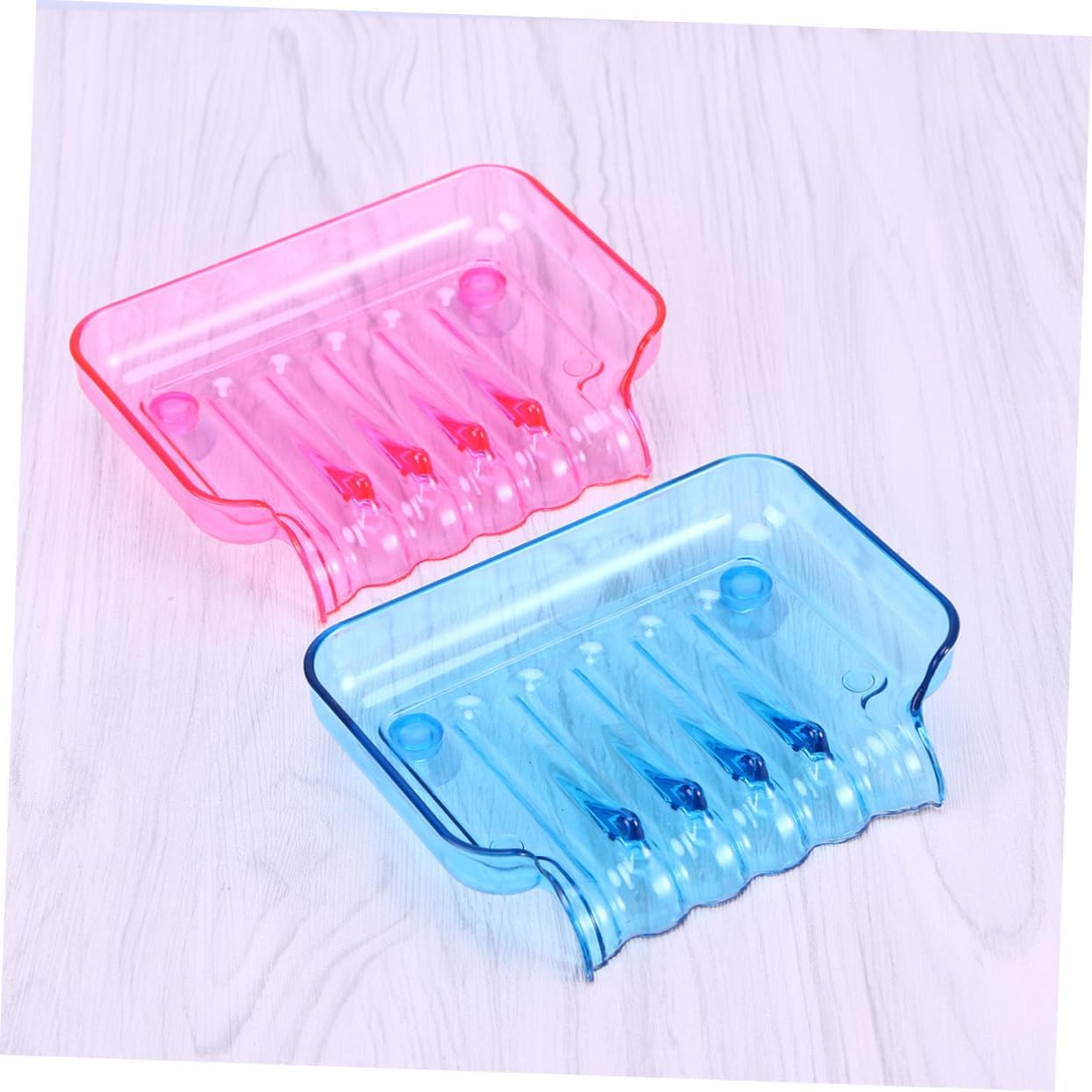 Garneck Bathroom Soap Dish Holder with Suction 1