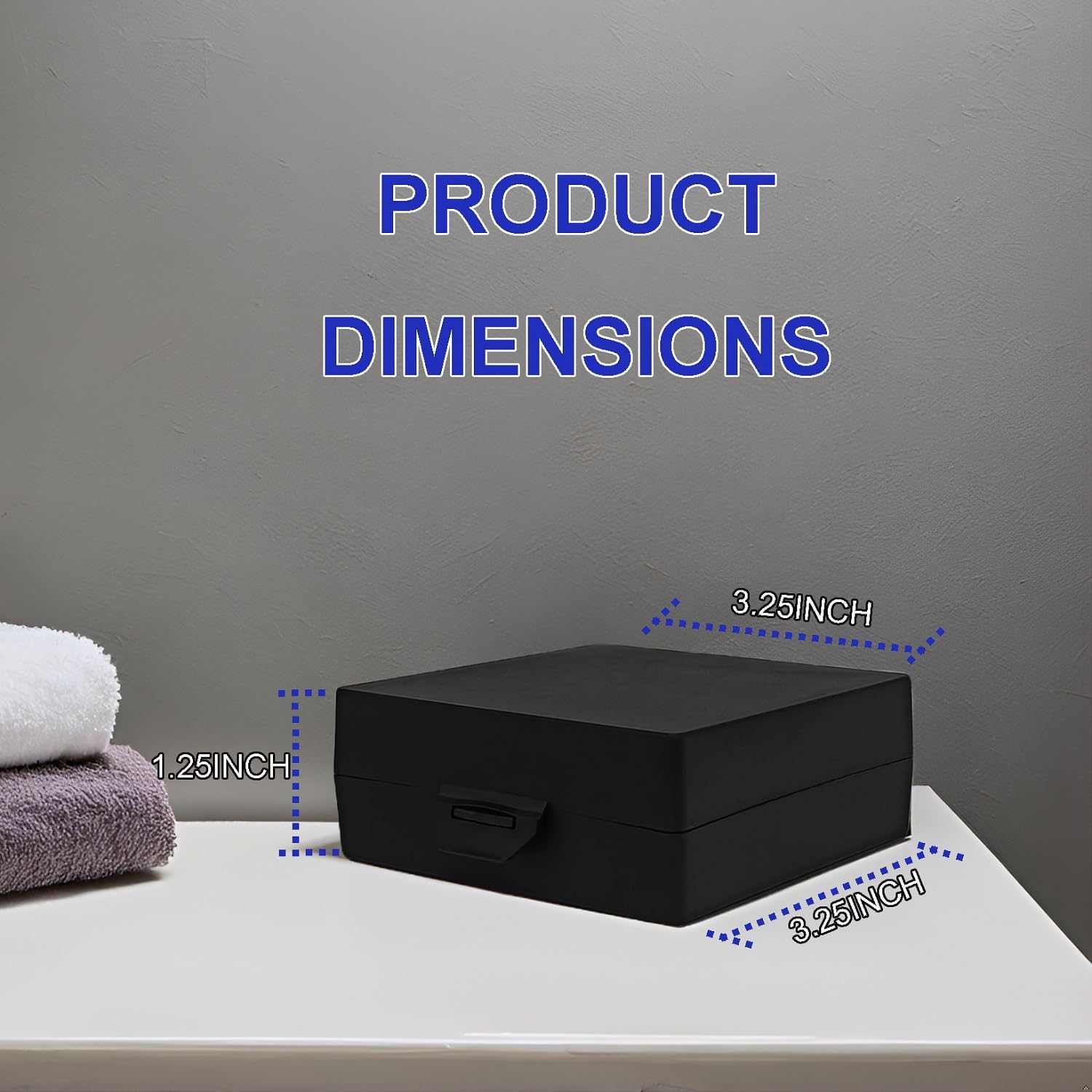 Elimeta Soap Holder 2 Pack - Waterproof Travel Case with Lid