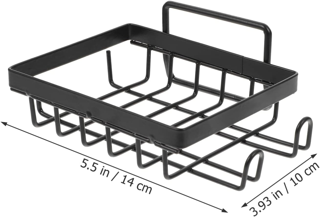 Alipis Wall-mounted Soap Holder Bar Dish for Shower and Kitchen