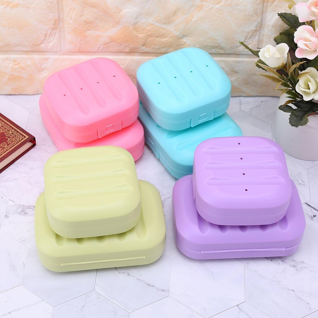 FeiYeup Soap Holder with Lock for Home and Travel