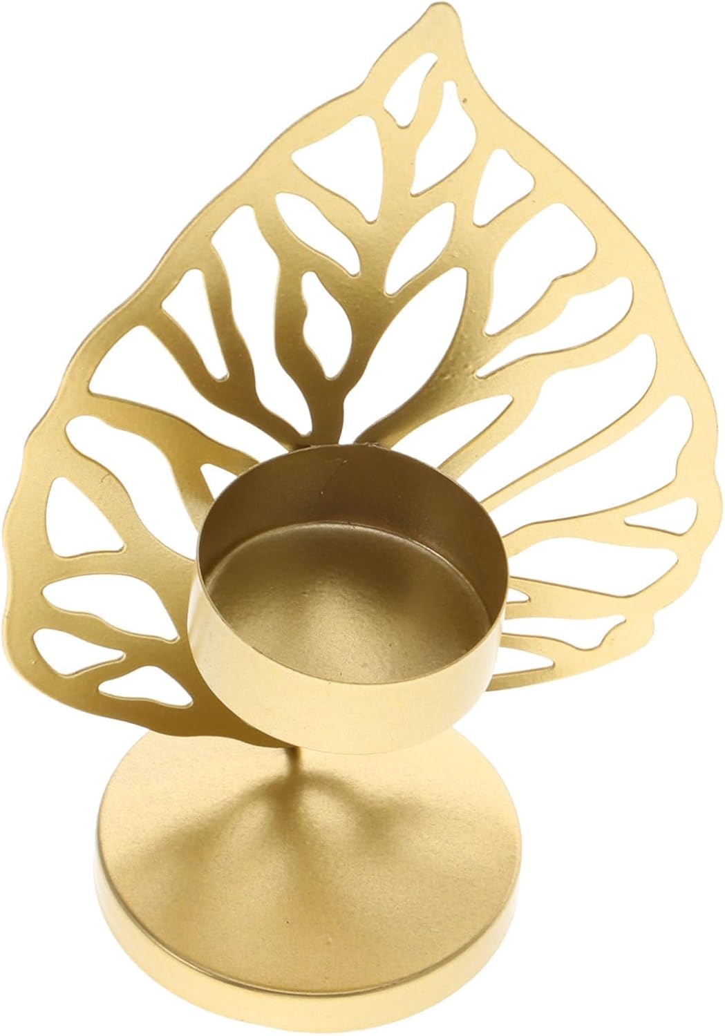 Alipis Vintage Snowflake Candleholder for Christmas