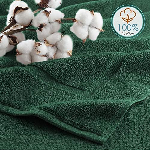 Hearth Harbor Hunter Green Bath Towel Set