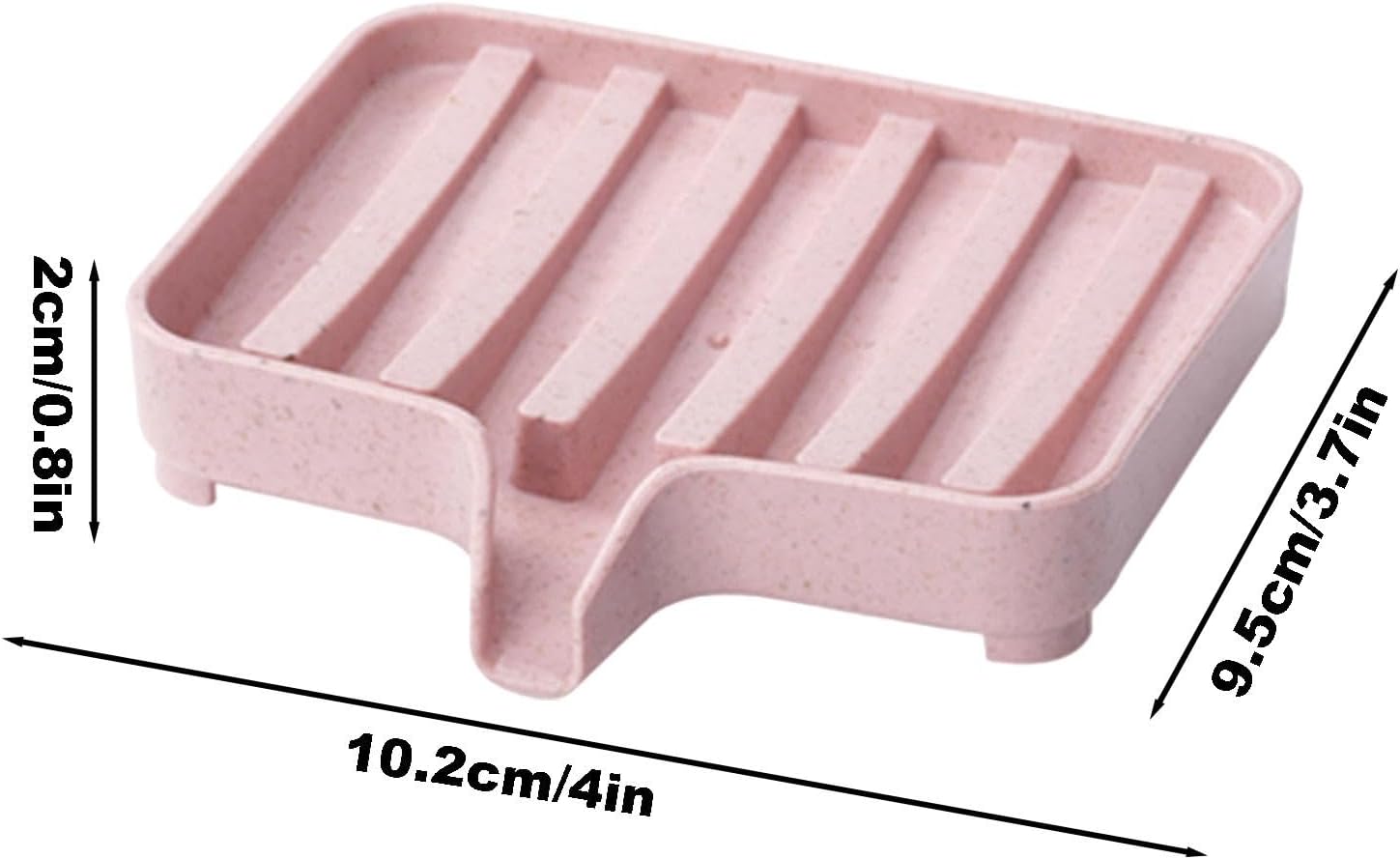 Durable Soap Dish with Drainage and Stylish Design