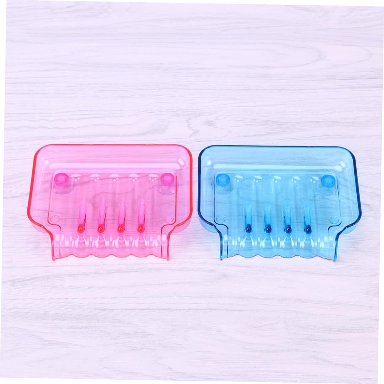 Bathroom Waterfall Soap Dish with Two Suckers