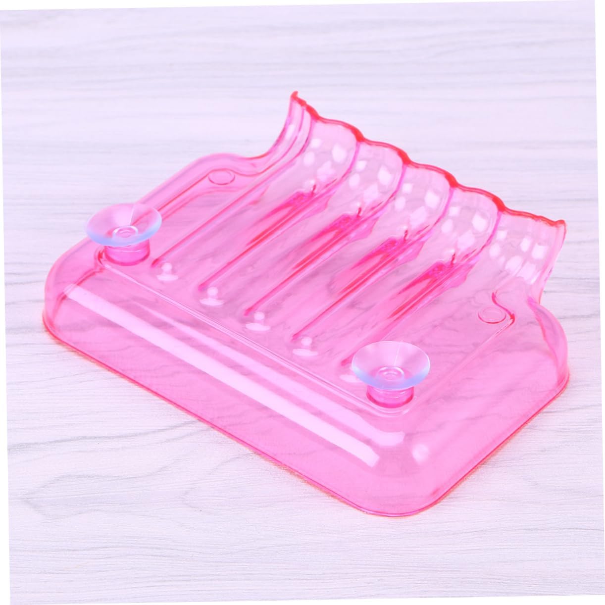 PRETYZOOM Non-Slip Suction Soap Dish for Bathroom Kitchen Shower Wall Mount