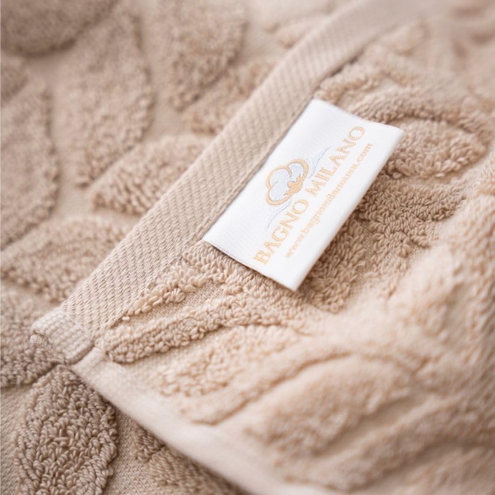 BAGNO MILANO Turkish Cotton Ultra Soft Bath Towel Set 2 pcs