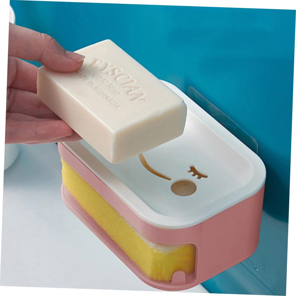 Anneome Double Layer Wall-Mounted Soap Dish 1