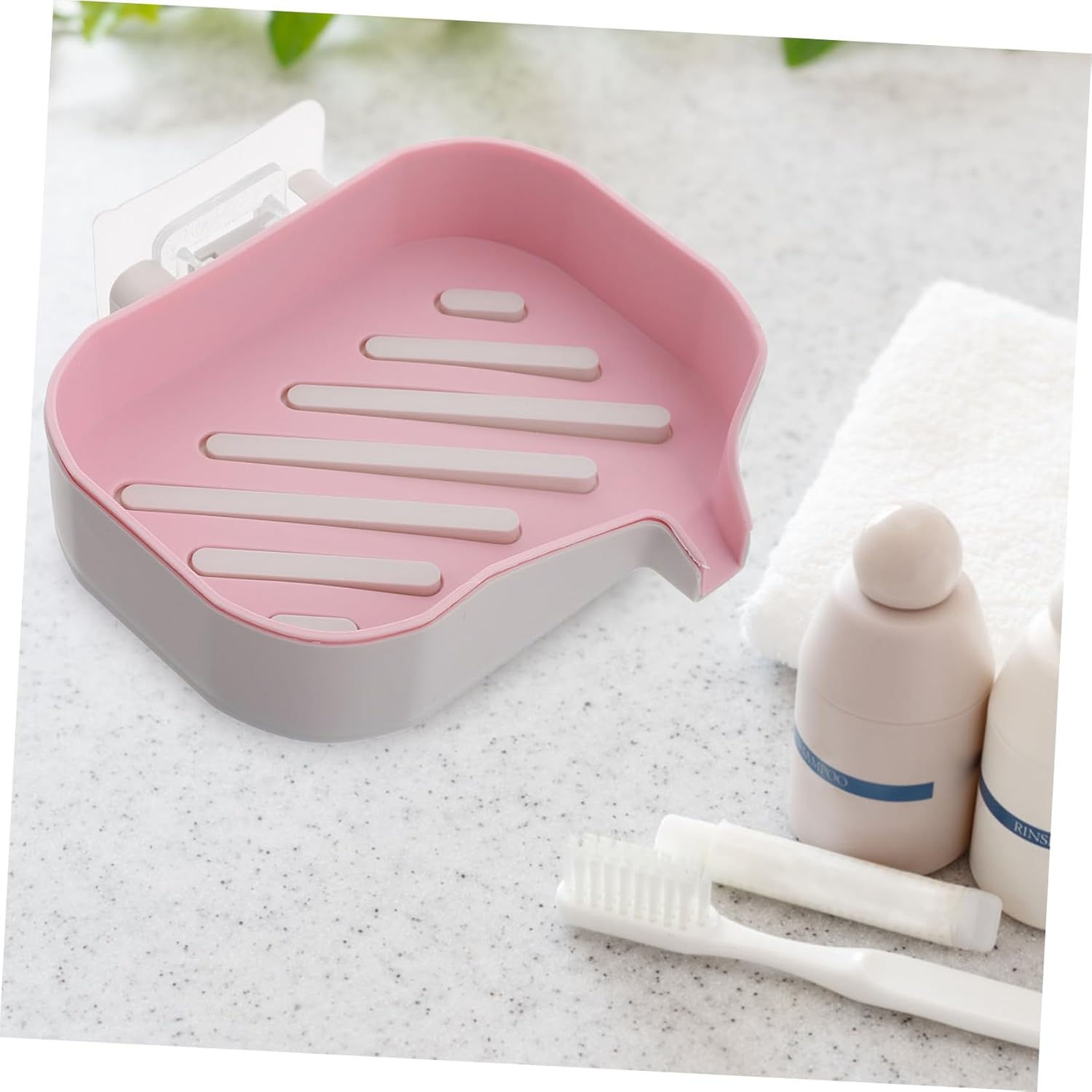 Wall Mounted Soap Holder with Drainage