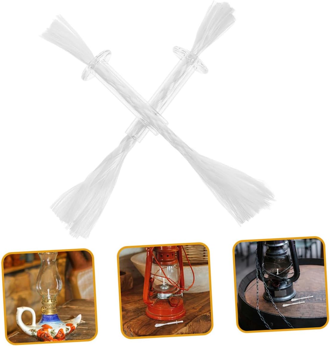 CORHAD Cotton Oil Lamp Wicks for DIY and Religious Use