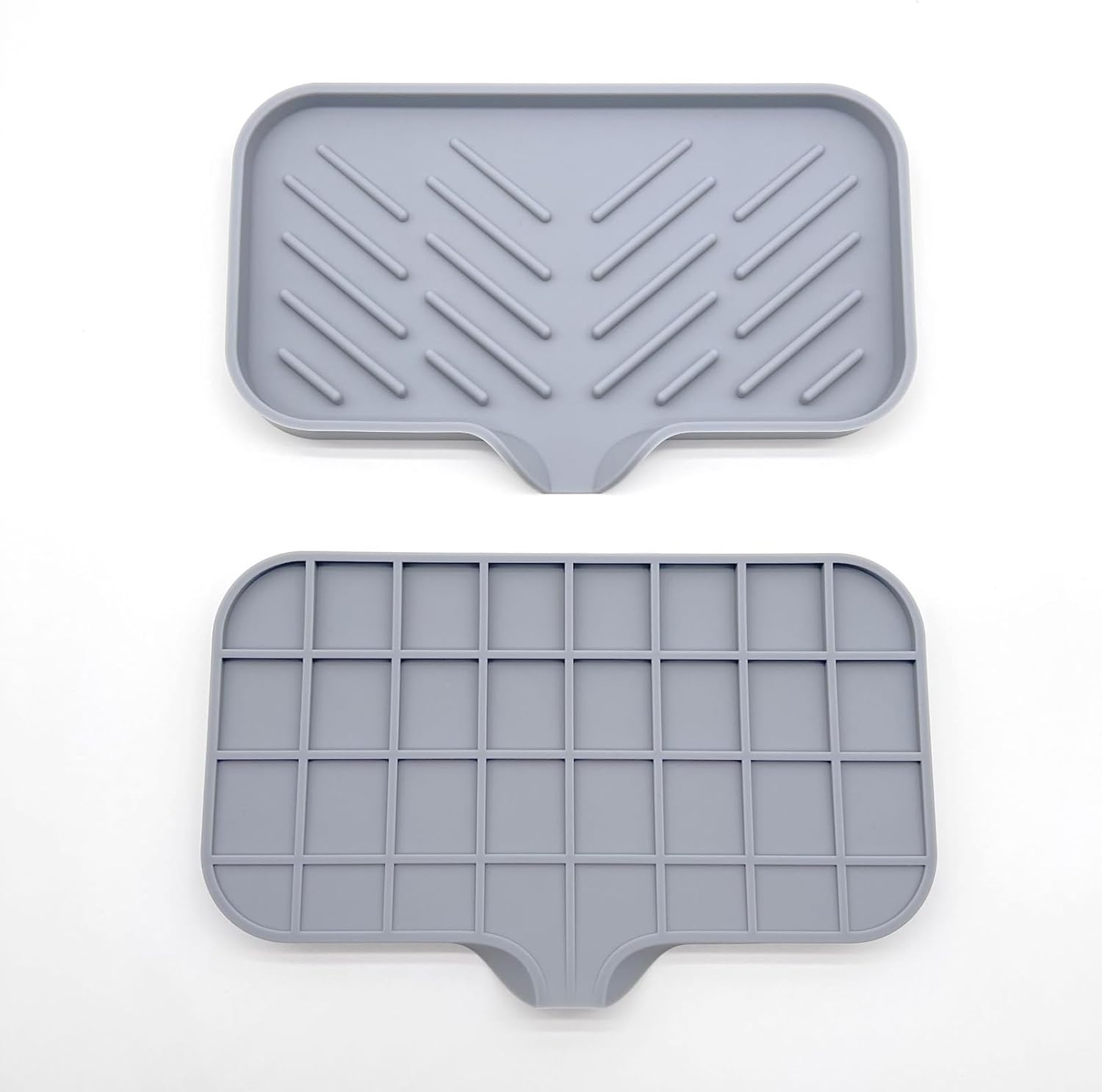Lamphle Drain Mat Silicone Soap Dish Organizer