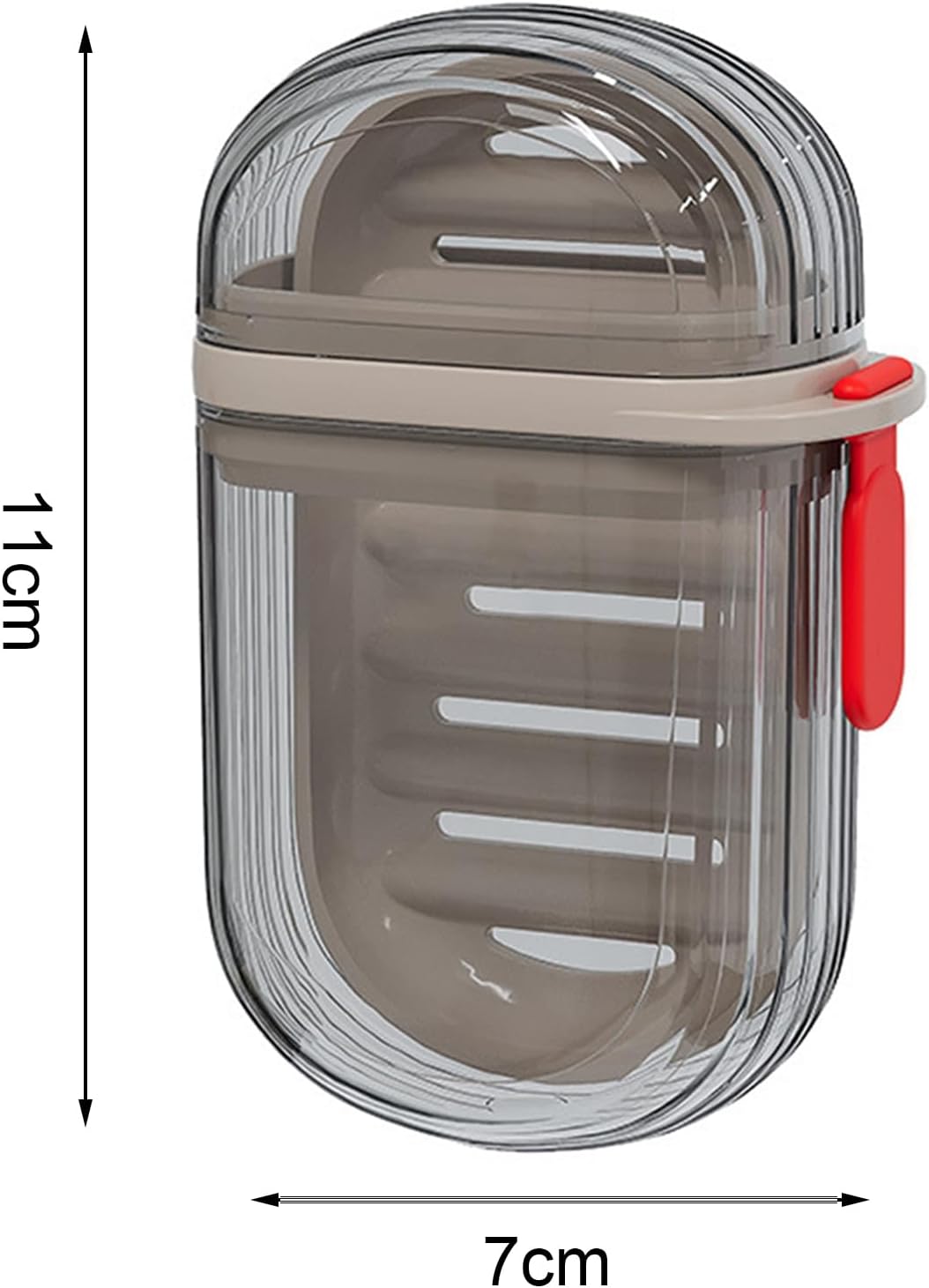 Loyliawa Soap Dishes with Drainage and Lock Design