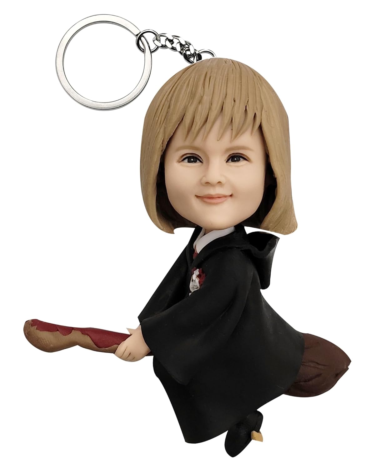 Custom Figurine Keychain for Women Girls Sister Best Friend GF Mom Teacher
