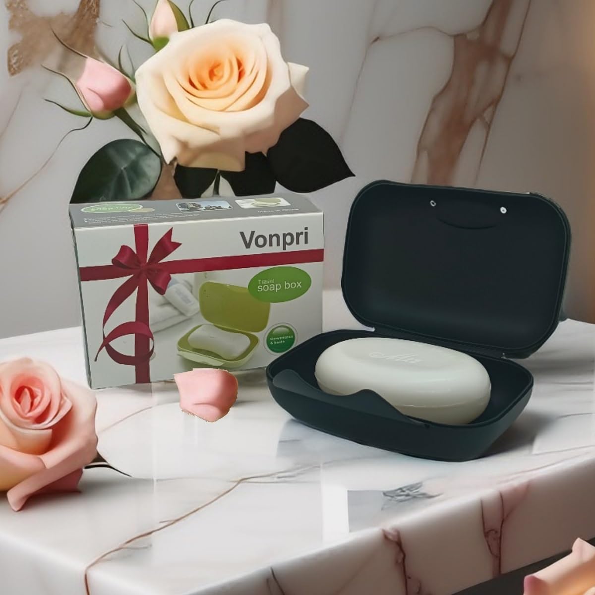 Vonpri Travel Soap Case Bar Holder Container
