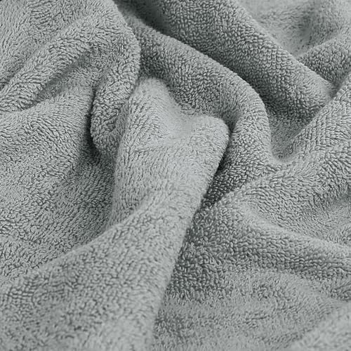 Utopia Towels 4 Pack Cool Grey Bath Towels