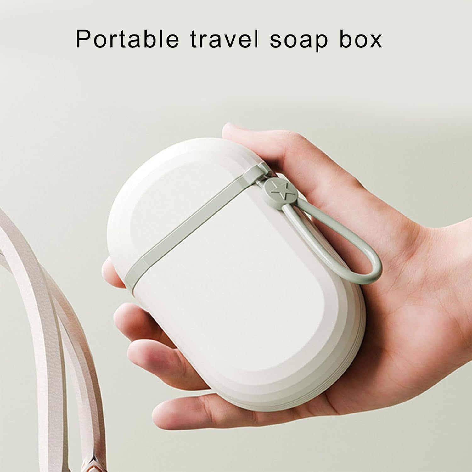 Travel Soap Holder with Strong Seal and Lid
