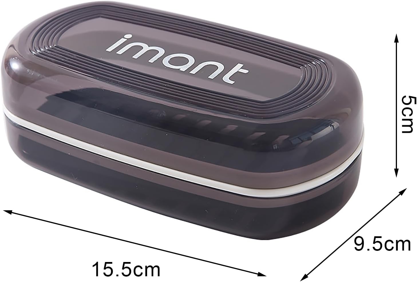 GIFZES Lightweight Soap Holder Travel Case 1