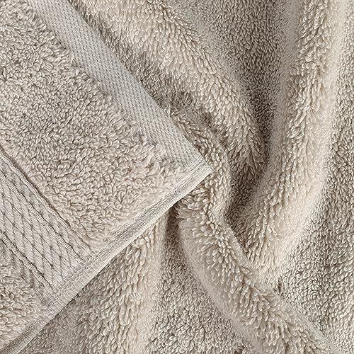 BLUENILEMILLS Egyptian Cotton Towel Set 9-Piece 800 GSM Stone Grey