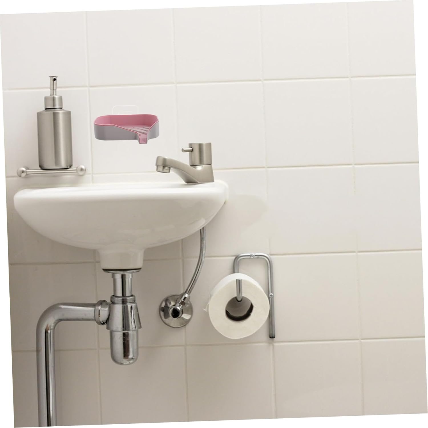 Wall Mounted Soap Holder with Drainage