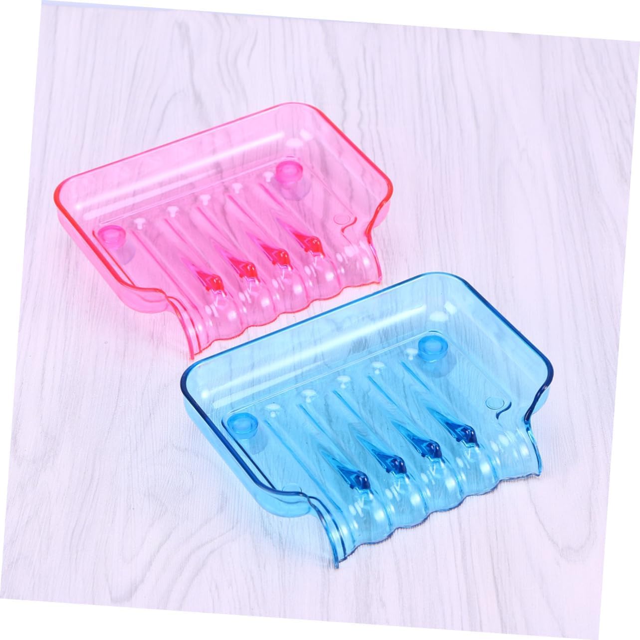 TIDTALEO Wall Mount Soap Dish with 2 Suckers
