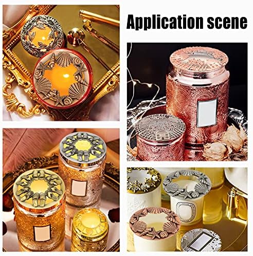 GORGECRAFT Antique House Candle Toppers for Women