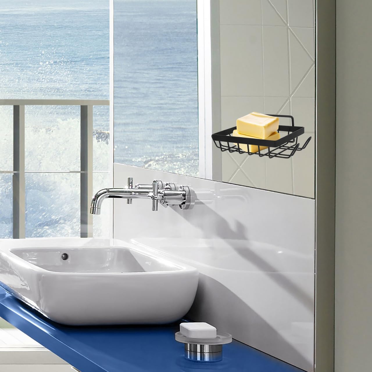 Unomor Wall Mounted Soap Holder Rustproof