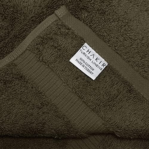 Chakir Turkish Linens Premium Cotton Bath Towel - 40 x 80 Cocoa