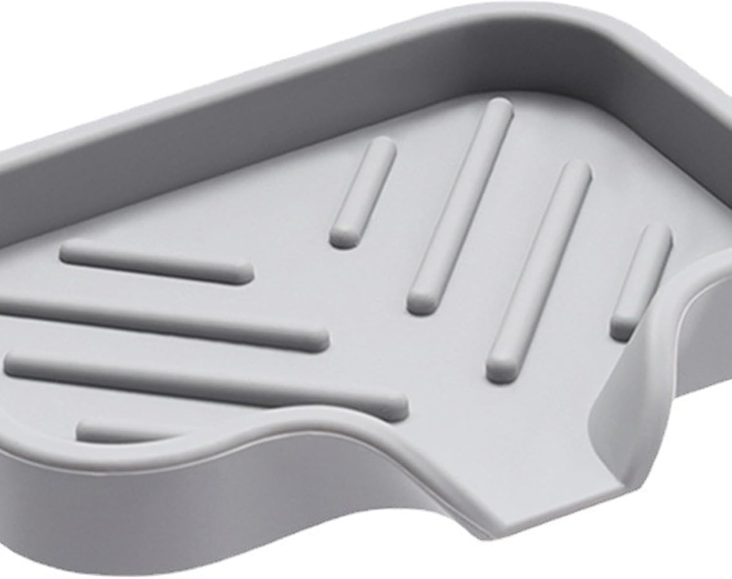 Lamphle Drain Mat Silicone Soap Dish Organizer