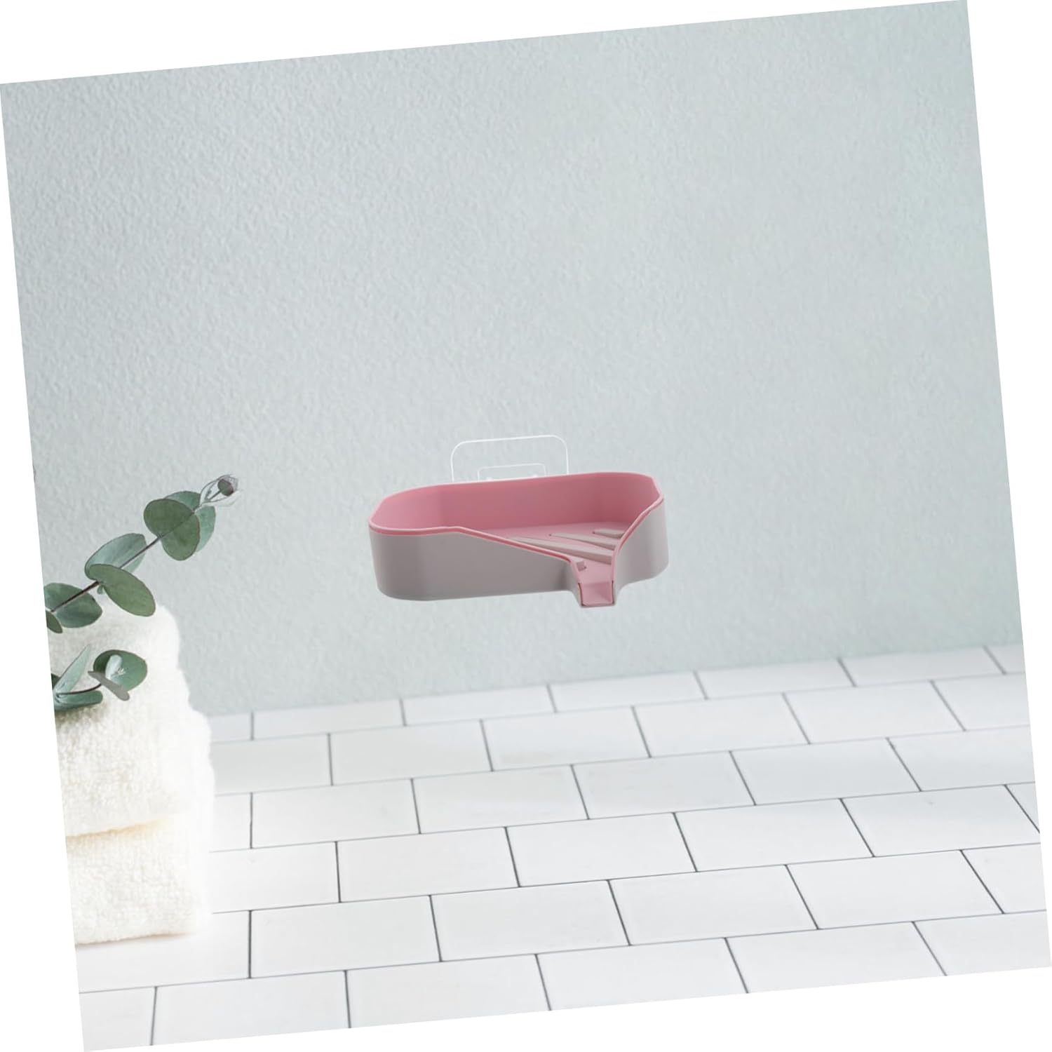 DRESSOOS Wall-mounted Soap Holder with Drainage Holes 1