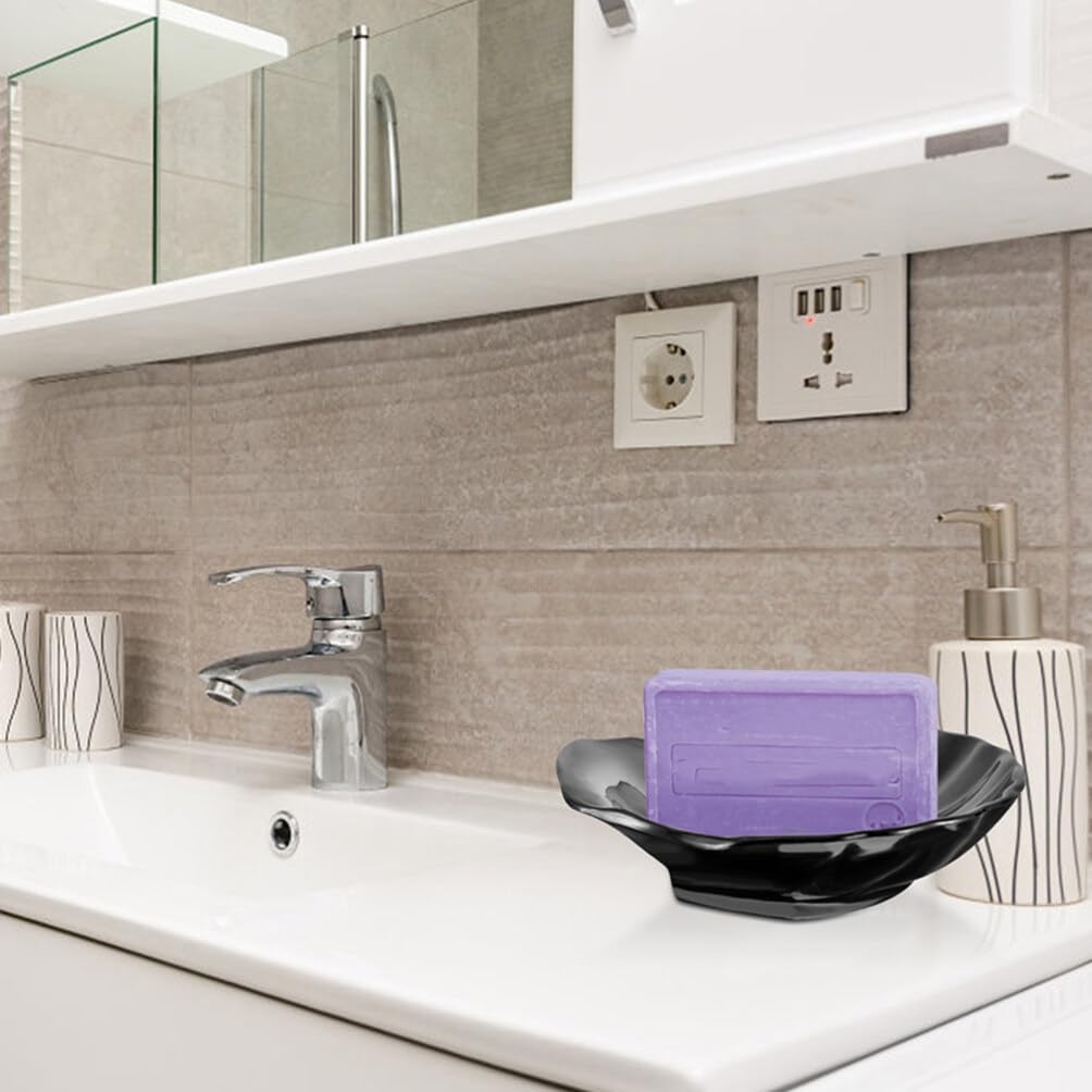 Alipis 2pcs Seashell Soap Holder for Bathroom