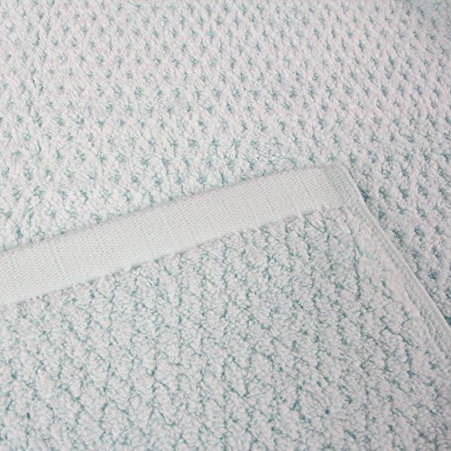 Diamond Jacquard 6-Piece Bath Towel Set Spearmint 1