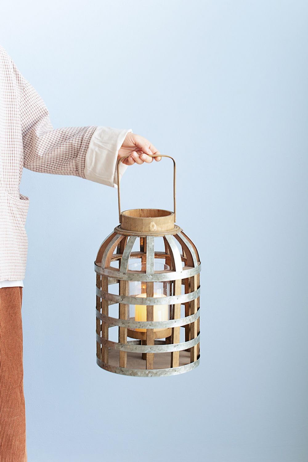 Strawberry Fairy Decorative Lantern with Handle