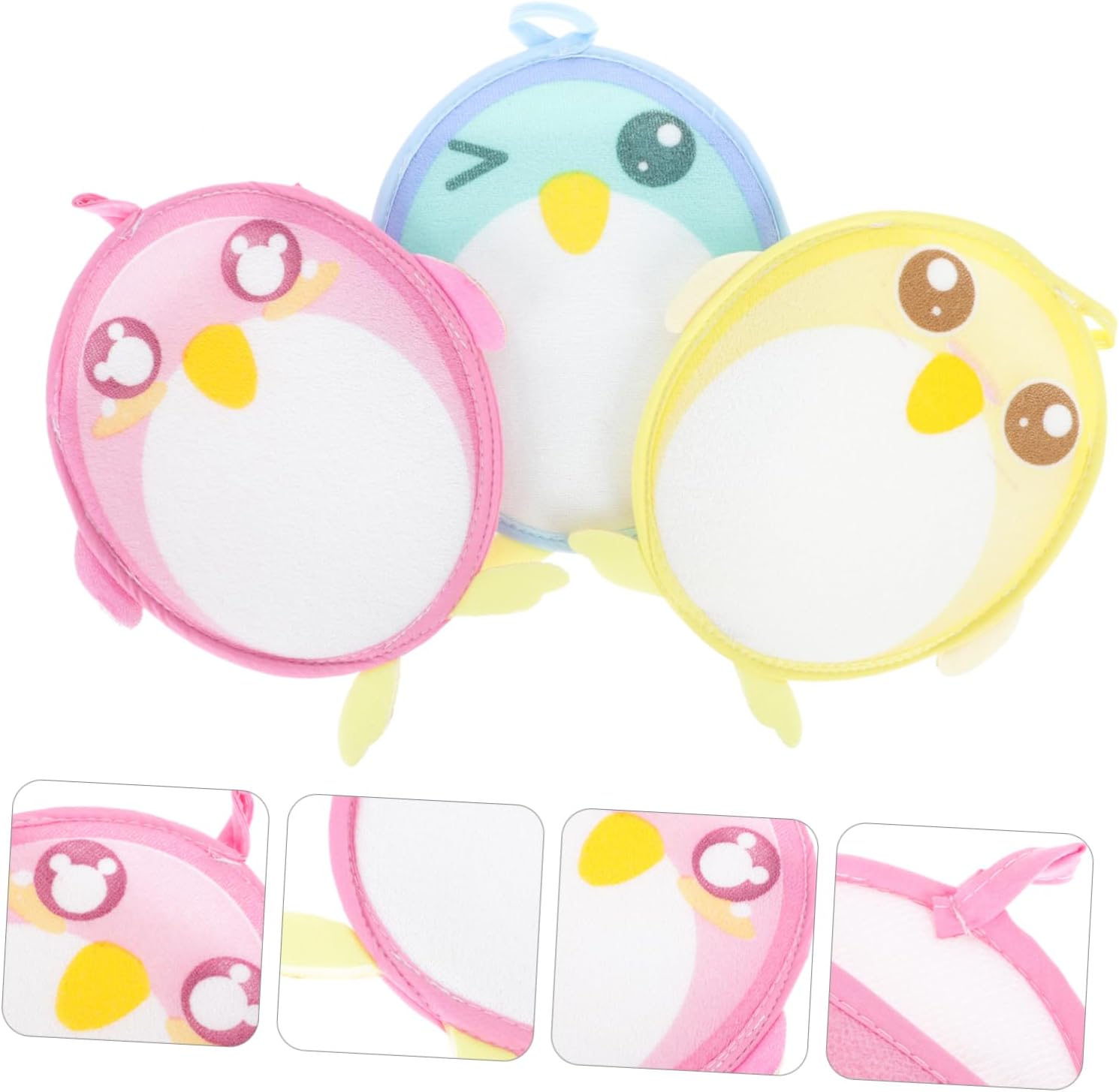 Healeved 3pcs Foaming Bath Towel Set