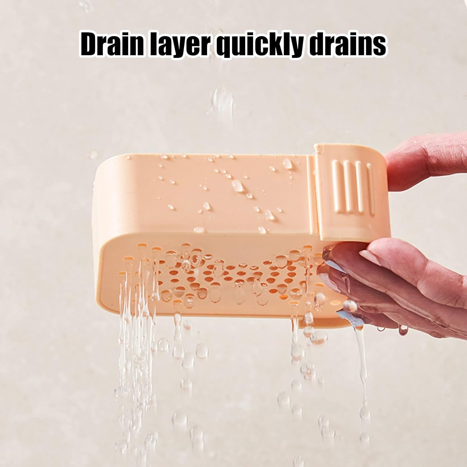 Bar Soap Travel Case Pink Leakproof Portable Holder