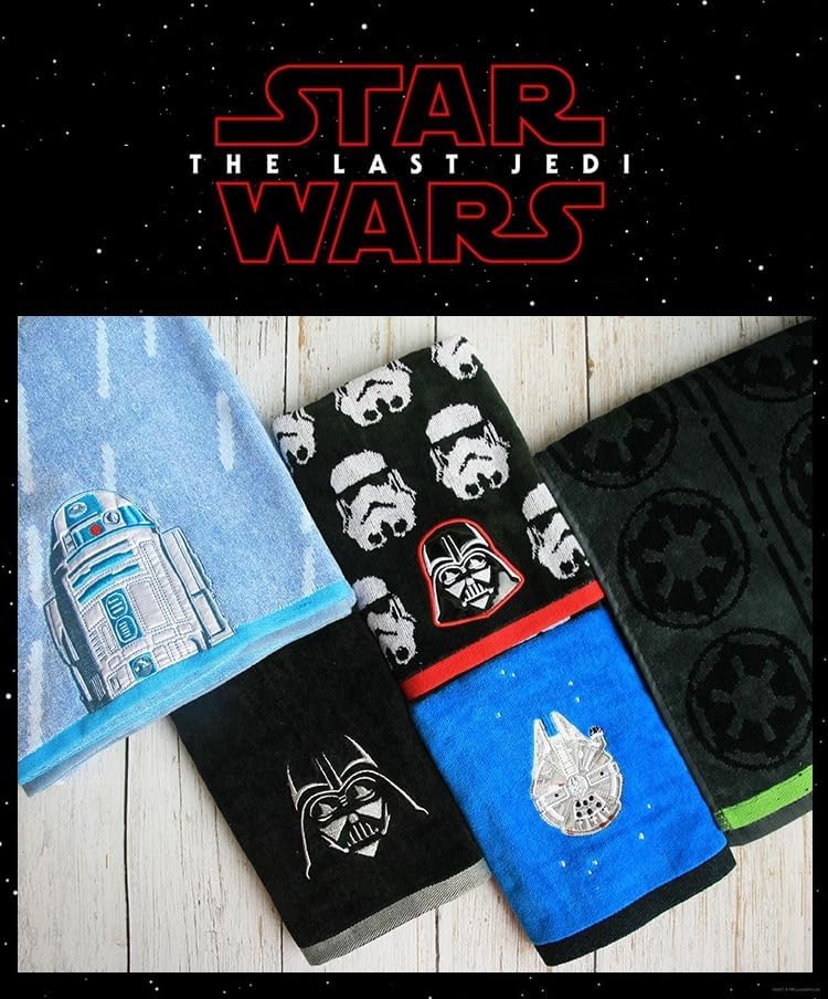 Lently Cotton Face Towel Storm Trooper 26x16 Inch 1