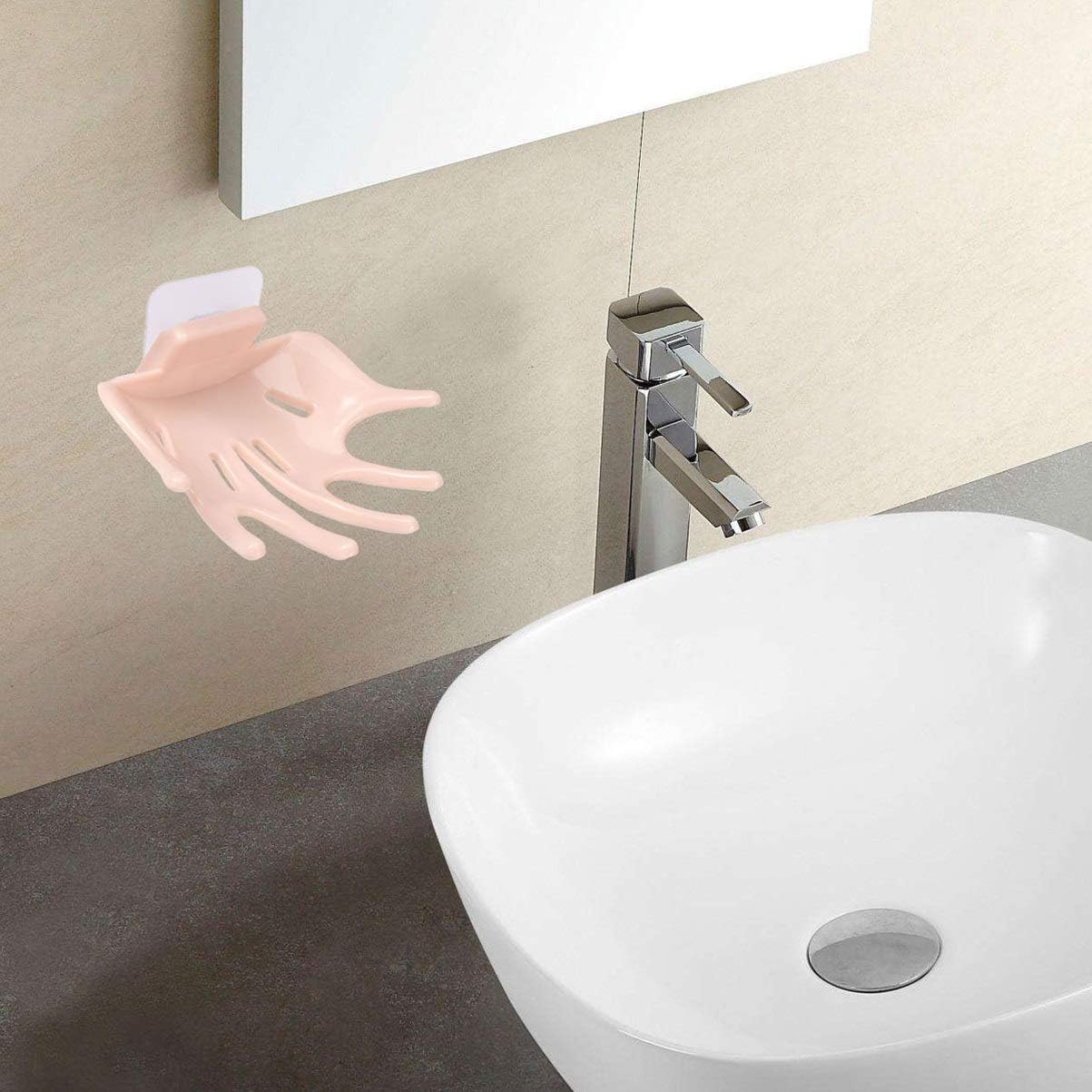 DOITOOL Soap Drain Punch No Trace Design for Kitchen Bathroom