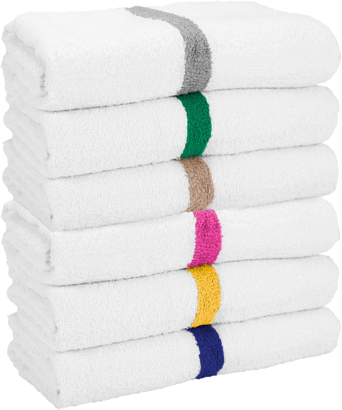 Arkwright White Bath Towel - 22 x 44 in - Pack of 6