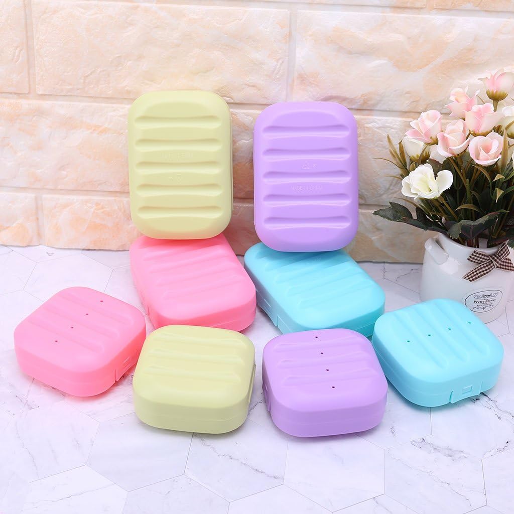 TIANQUXNGI Bathroom Soap Dish with Lock Design