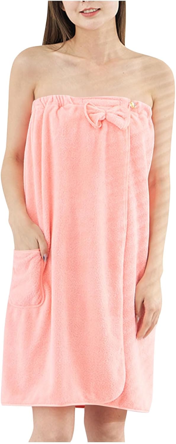 Microfiber Bath Towel Wrap for Women - Quick Drying Super Absorbent