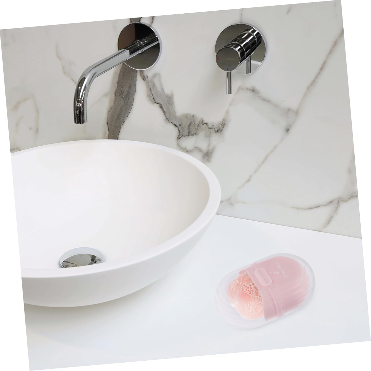 ABOOFAN Travel Soap Dish Portable Waterproof Holder