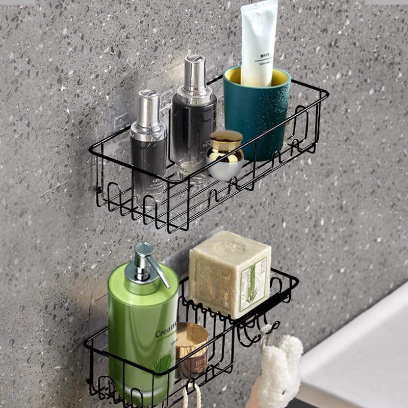 Leeda 2-Tier Soap Dish Holder Shower Caddy Organizer