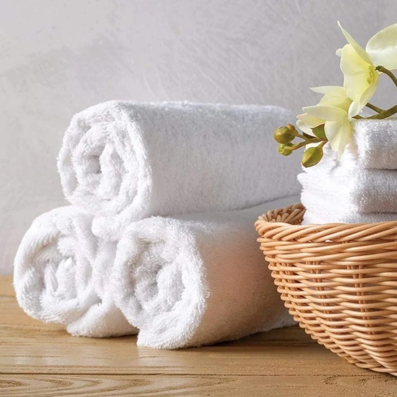 Organix 4 Pack Bath Towels 30x60 Hotel Quality