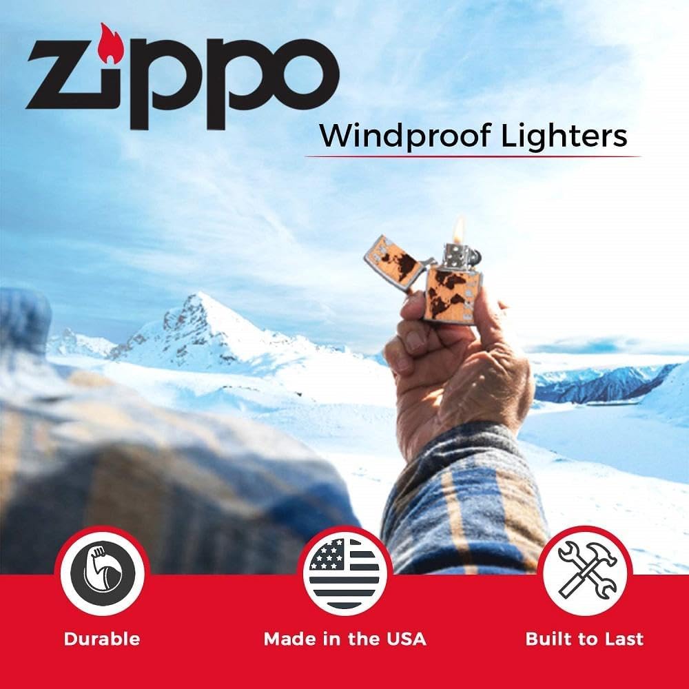 Zippo Windproof Lighter - Refillable Durable