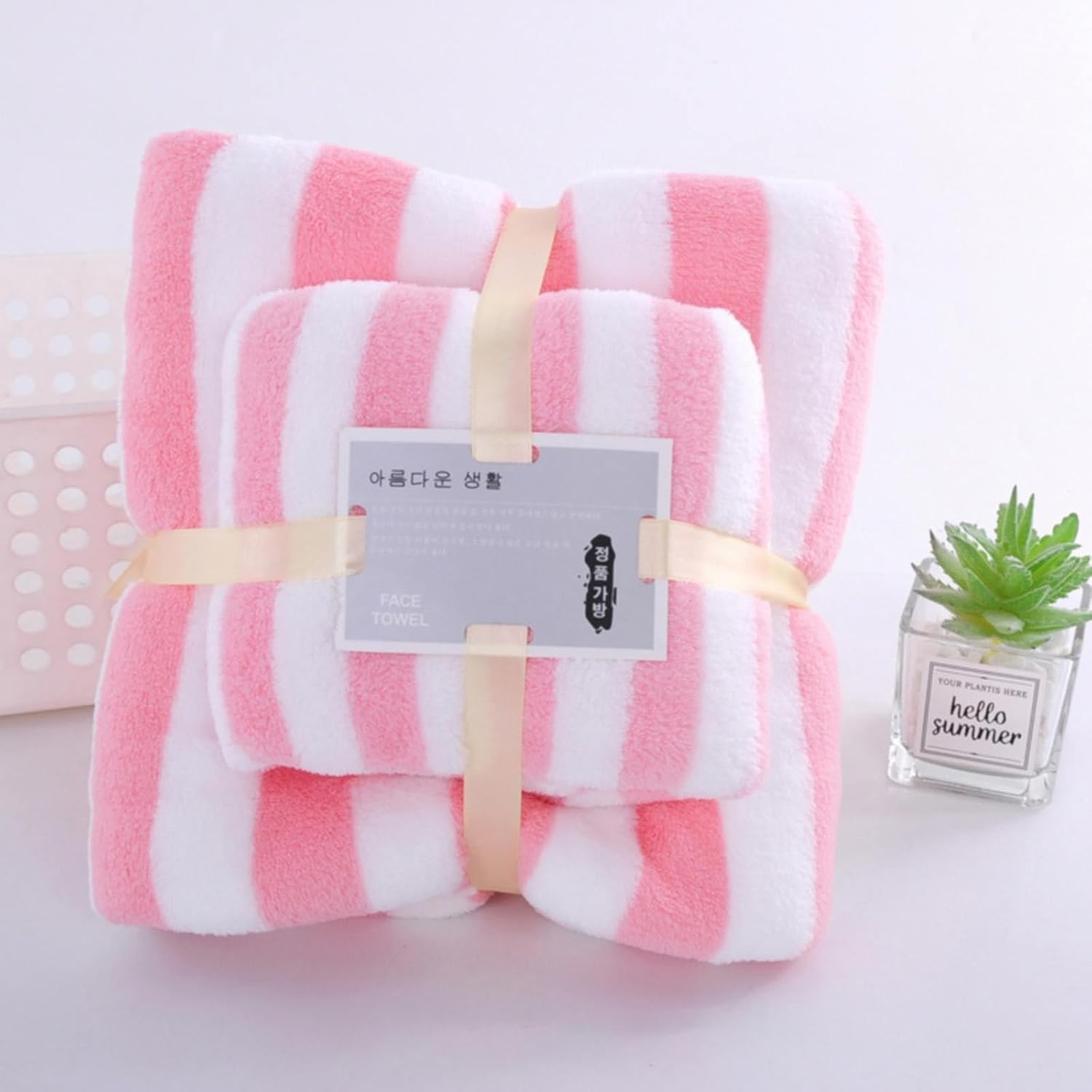 Scceatti Extra Large Soft Microfiber Bath Towel Set