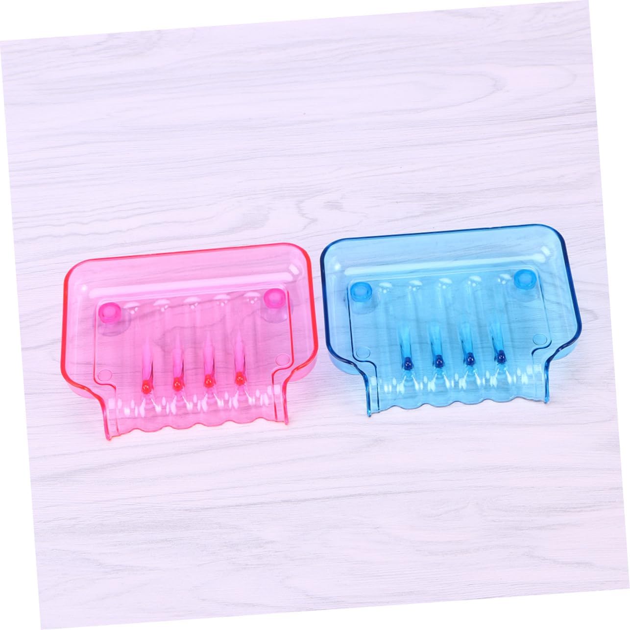 Garneck Bathroom Soap Dish Holder with Suction 1
