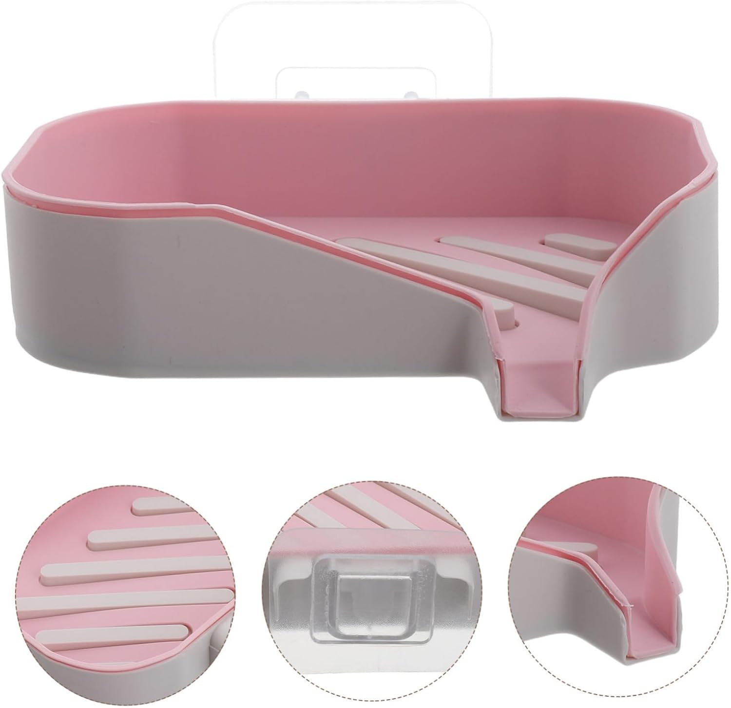 DRESSOOS Wall-mounted Soap Holder with Drainage Holes 1
